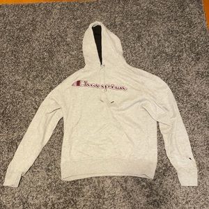 Men’s Gray Champion Hoodie